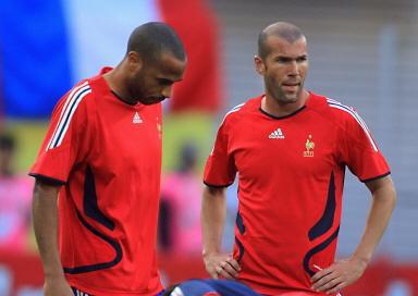 henry vs zizou